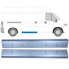 Opravný plech prahu vnitřní na Fiat Ducato 1994-2006 / Levá+Pravá / Sada 10676