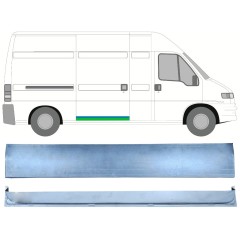 Opravný plech posuvných dveří na Fiat Ducato 1994-2006 / Pravá / Sada 12688