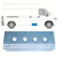 Opravný plech prahu vnitřní na Citroen Jumper 1994-2006 / Levá = Pravá (symetrická) 17305
