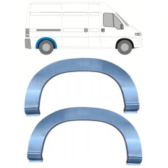 Lem zadního blatníku na Fiat Ducato 1994-2006 / Levá = Pravá (symetrická) / Sada 10096