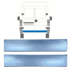 Opravný plech zadních dveří nízký na Peugeot Boxer 1994-2006 / Levá+Pravá / Sada 14040