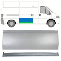 Opravný plech posuvných dveří vnitřní + vnější na Peugeot Boxer 1994-2006 / Pravá 16162