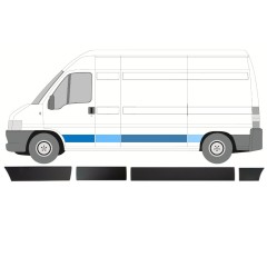 Sada lišt na Peugeot Boxer 2002-2006 / Levá / 14392