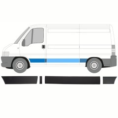 Sada lišt na Peugeot Boxer 2002-2006 / Levá / 13880