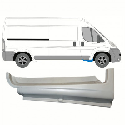 Opravný plech prahu předních dveří na Fiat Ducato 2006- / Pravá 8740