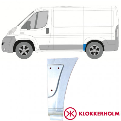 FIAT DUCATO 2006- KRÁTKÝ ROZVOR KOL OPRAVA PODBĚHU KOLA / LEVÝ