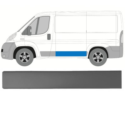Boční lišta na Fiat Ducato 2006-2014 / Levá 14924