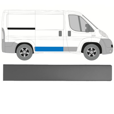 Boční lišta posuvných dveří na Fiat Ducato 2006-2014 / Pravá 14923