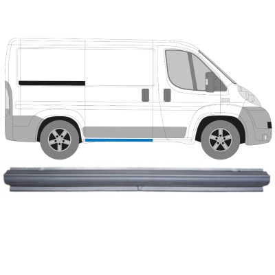 Kompletní práh posuvných dveří na Fiat Ducato 2006-2014 / Pravá 14734