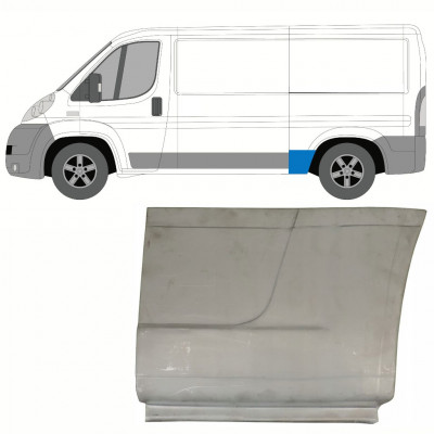 Lem zadního blatníku na Fiat Ducato 2006- / MWB / Levá 8860