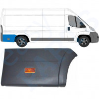 Zadní boční lišta pro světlo na Fiat Ducato 2006- / LWB / Pravá /  10682