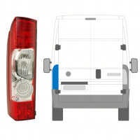 Zadní lampa na Fiat Ducato 2006-2014 / Levá 8240