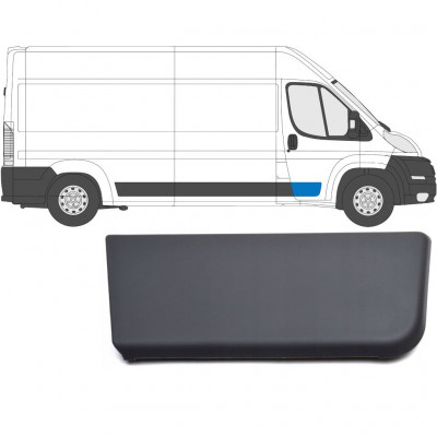 FIAT DUCATO 2006- PŘEDNÍ DVEŘE BOČNÍ LIŠTA HORIZONTAL / PRÁVA