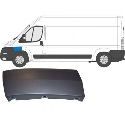 Boční lišta předního blatníku na Fiat Ducato 2006- / Levá 6541