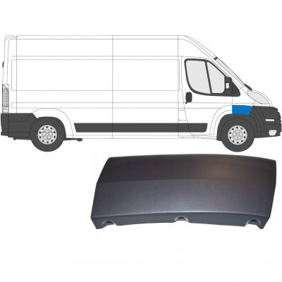 Boční lišta předního blatníku na Fiat Ducato 2006- / Pravá 6540
