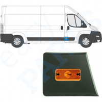 Boční lišta předního sloupku pro světlo na Fiat Ducato 2006- / Pravá /  10678