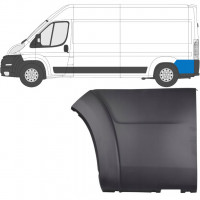 Zadní boční lišta na Fiat Ducato 2006- / Levá 6551