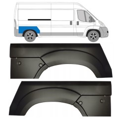 Lem zadního blatníku na Citroen Jumper 2006-2025 / Levá+Pravá / Sada 14282