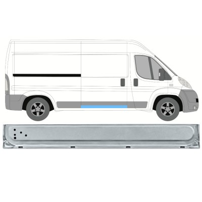 Opravný plech posuvných dveří vnitřní na Fiat Ducato 2006-2026 / Pravá 17042