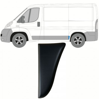 FIAT DUCATO 2006- KRÁTKÝ ROZVOR KOL BOČNÍ LIŠTA / LEVÝ