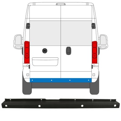Zadní nárazník PDC na Fiat Ducato 2018- 14968