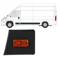 Boční lišta předního sloupku pro světlo na Fiat Ducato 2018- / Levá 7802