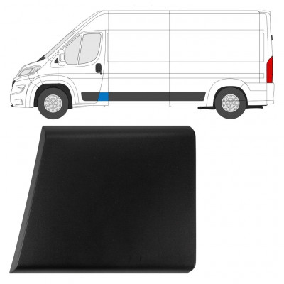 Boční lišta předního sloupku na Fiat Ducato 2018- / Levá 7800