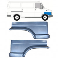 Opravný plech předního blatníku na Fiat Ducato / C25 / J5 1981-1990 / Levá+Pravá / Sada 9806