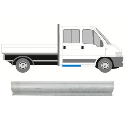 Opravný plech prahu na Fiat Ducato 1994-2006 / Levá = Pravá (symetrická) 16009