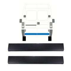 Boční lišta zadních dveří na Fiat Ducato 1994-2002 / Levá+Pravá / Sada 9856