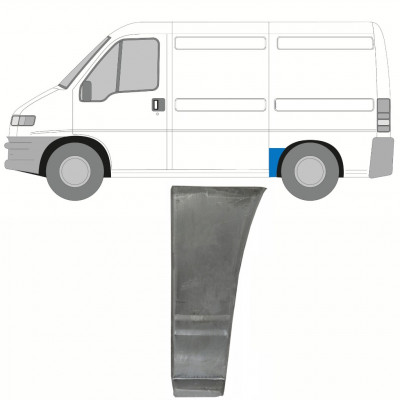 FIAT DUCATO BOXER RELAY 1994-2006 OPRAVA PODBĚHU KOLA / LEVÝ