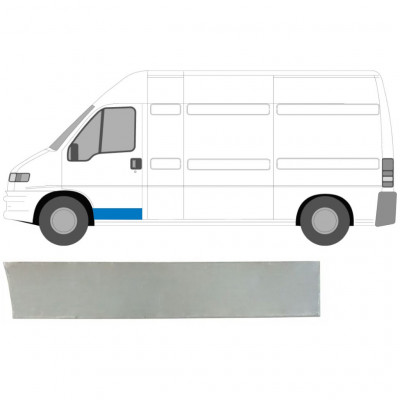 Opravný plech vnější části předních dveří na Fiat Ducato Boxer Relay 1994-2006 / Levá 6487