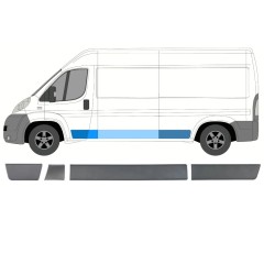 Sada lišt na Fiat Ducato 2006-2018 / Levá / 8461