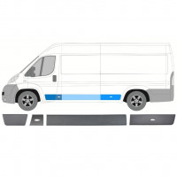 Sada lišt na Fiat Ducato Boxer Relay 2006-2018 / LWB / Levá /  8463