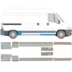 Opravný plech sada na Citroen Jumper 1994-2006 / 14385