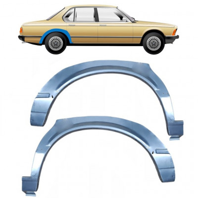 Lem zadního blatníku na BMW 7 E23 1976-1986 / Levá+Pravá / Sada 10417