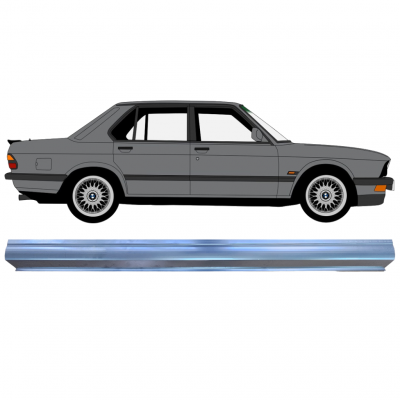 BMW 5 E28 1981-1987 OPRAVA PRAHU / PRÁVA = LEVÝ
