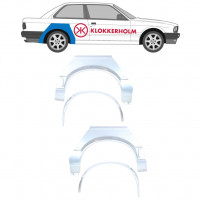 Opravný plech vnitřního + vnějšího zadního blatníku na BMW 3 E30 1987-1994 / Sada 10853