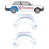 Opravný plech vnitřního + vnějšího zadního blatníku na BMW 3 E30 1982-1987 / Sada 10850