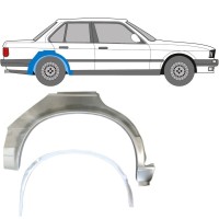 Opravný plech vnitřního + vnějšího zadního blatníku na BMW 3 E30 1982-1987 / Pravá / Sada 10857