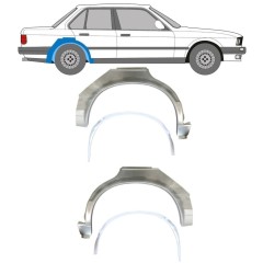 Opravný plech vnitřního + vnějšího zadního blatníku na BMW 3 E30 1982-1987 / Sada 10859