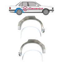 Opravný plech vnitřního + vnějšího zadního blatníku na BMW 3 E30 1982-1987 / Sada 10859