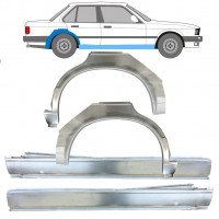 Opravný plech prahu + zadního blatníku na BMW 3 E30 1982-1987 / Sada 11239