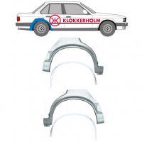 Opravný plech vnitřního + vnějšího zadního blatníku na BMW 3 E30 1987-1994 / Sada 10862