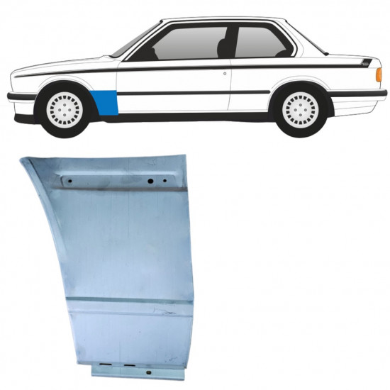 BMW 3 E30 1982-1994 OPRAVA PŘEDNÍHO BLATNÍKU / LEVÝ