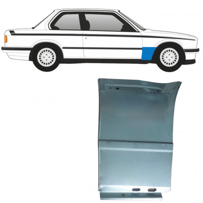 Opravný plech předního blatníku na BMW 3 E30 1982-1994 / Pravá 11481