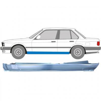 BMW 3 E30 1982-1994 4 DVEŘE CELÝ OPRAVA PRAHU / LEVÝ