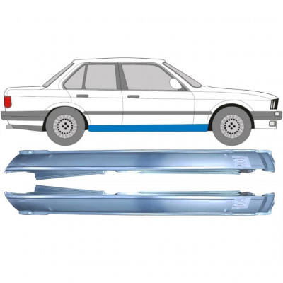 BMW 3 E30 1982-1993 4 DVEŘE CELÝ OPRAVA PRAHU / PÁR