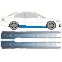 Kompletní práh na BMW 3 E46 1998-2006 / Levá+Pravá / COUPE / Sada 16814