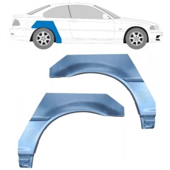 Lem zadního blatníku na BMW 3 E46 1998-2006 / Levá+Pravá / COUPE / Sada 6199